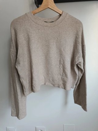 Jersey corto beige