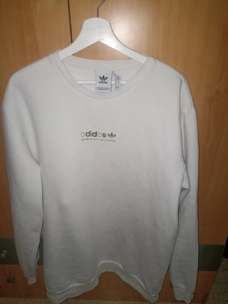 Sudadera Adidas Blanca Talla XL