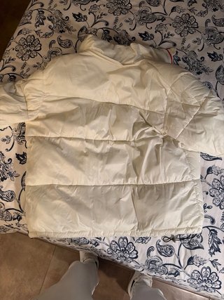Piumino Moncler Bianco Taglia M