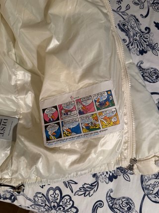 Piumino Moncler Bianco Taglia M