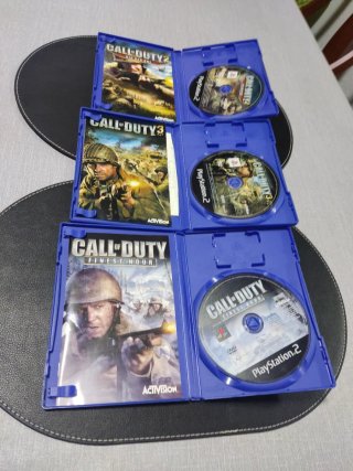 Lote 3 Juegos PS2 (Call of Duty
