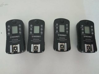 Lote 4 Yongnuo RF605N Disparadores Nikon