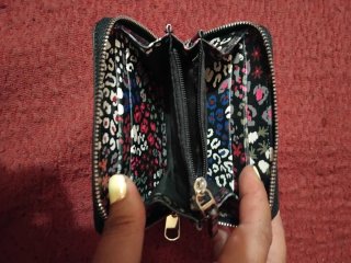 Cartera Tarjetero Monedero Parfois Estampada