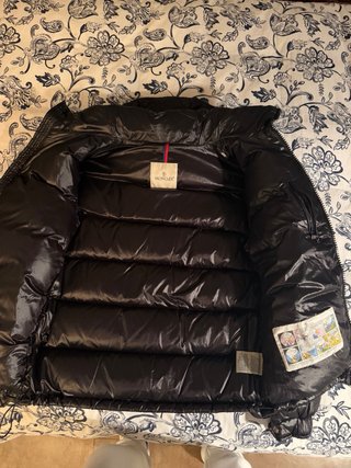 Piumino Moncler Nero Taglia M