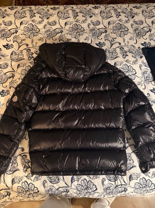 Piumino Moncler Nero Taglia M