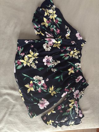 Blusa con estampado floral