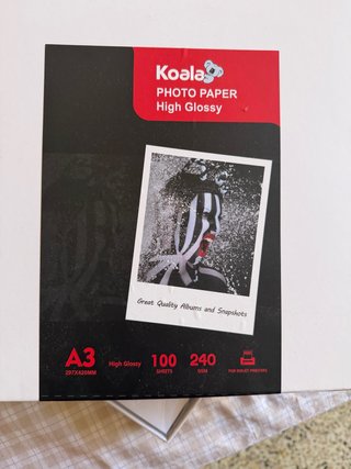 Papel Fotográfico Koala A3 High Glossy
