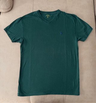 Camiseta Polo Ralph Lauren Verde Hombre XS