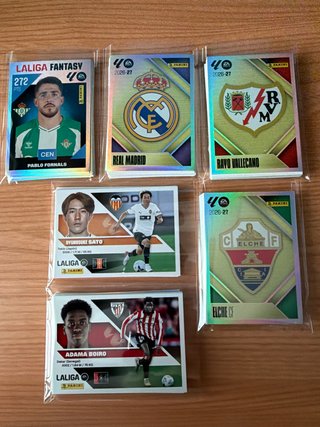 Lote de 180 cartas La Liga Panini  Cambio o venta