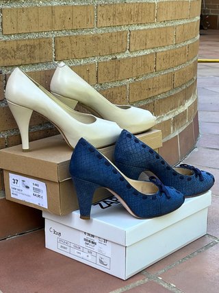 5 Pares de Zapatos de Tacón Talla 37
