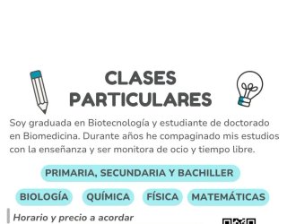 Clases Particulares de Ciencias todos los niveles