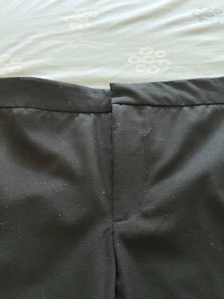 Pantalones Zara mujer negros tobilleros