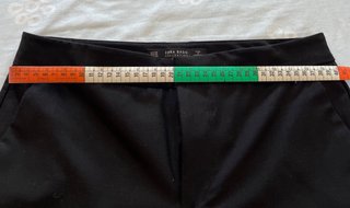 Pantalones Zara mujer negros tobilleros
