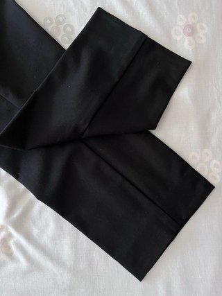 Pantalones Zara mujer negros tobilleros