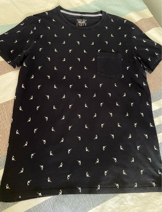 Camiseta azul marino hombre . T/ L “Sfera Men”
