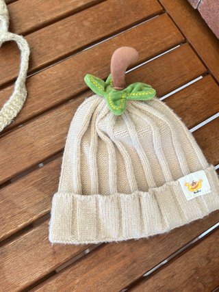Gorro bebé calabaza 1-2 años