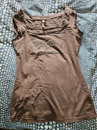 Camiseta Pepe Jeans mujer marrón