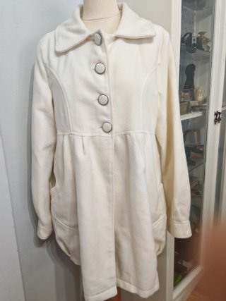 Abrigo paño talla 44