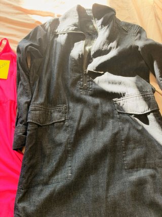 Vestido vaquero G-Star RAW negro