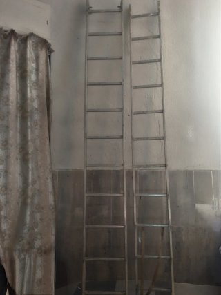 Escalera de aluminio