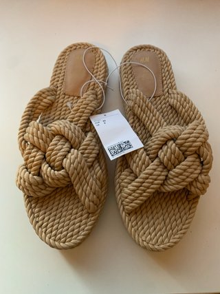 Sandalias H&M Beige Talla 42