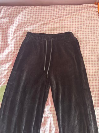 Pantalón de terciopelo negro
