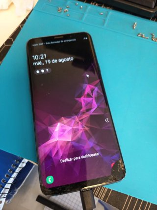 Samsung S9+ 64GB Negro para piezas