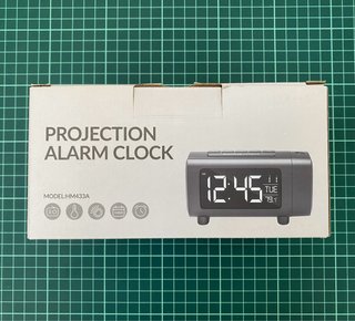 Reloj Despertador con Proyección y Memoria