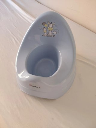 Orinal bebé Giordani azul c/dibujo