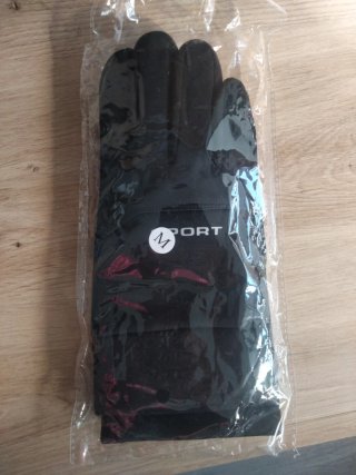 Guantes Deportivos Negros Talla M