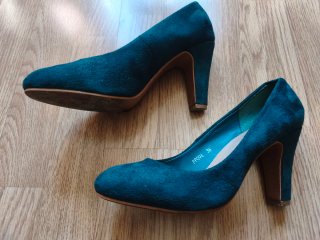 ZAPATOS ANTE VERDE