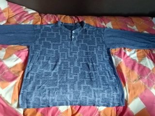 Maglia pigiama uomo fantasia