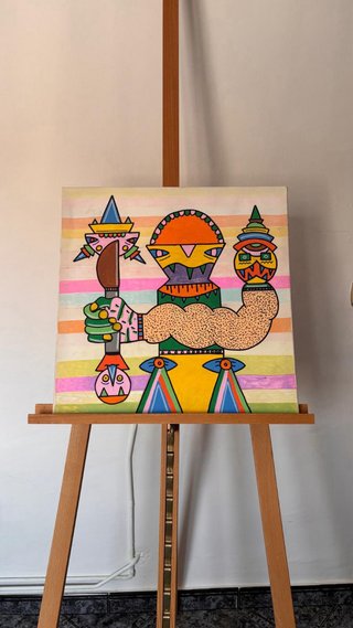 Arte original pintado a mano