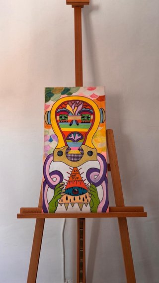 Arte original pintado a mano