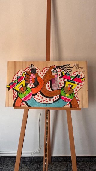 Arte original pintado a mano