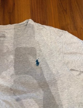 Camiseta Polo Ralph Lauren Gris Logo Talla L