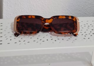 Gafas de Sol Rectangulares Estampado Carey