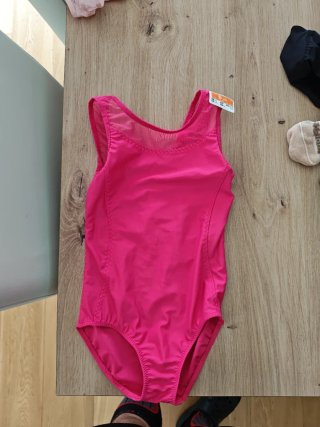 Malla de ballet rosa talla 6
