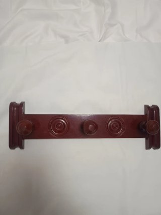 Percha Perchero de madera de pared diseño clásico