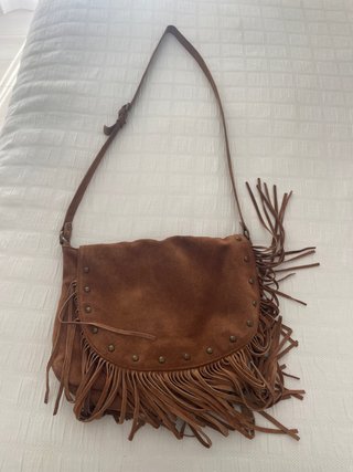 Bolso de Ante con Flecos