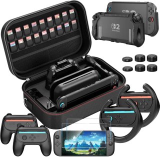 Funda acesorios nintendo switch 2 15en 1 nueva