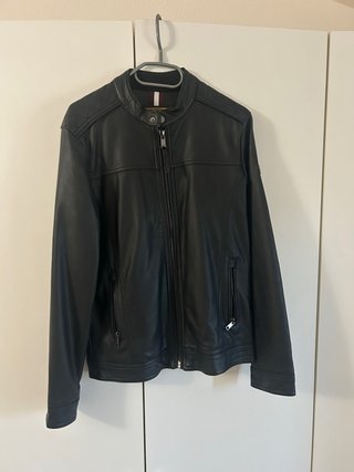 Giacca similpelle Alcott nera