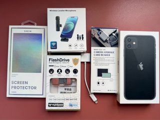 iPhone 11 64GB Negro con Accesorios