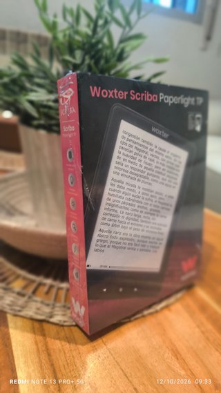 Libro electrónico Woxter pantalla iluminada NUEVO