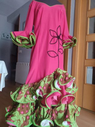 Vestido de flamenca Maria Martin talla 46