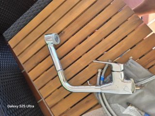 Grifo de cocina extensible Genebre
