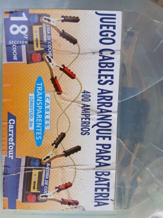 Cables de Arranque Carrefour 400 Amperios