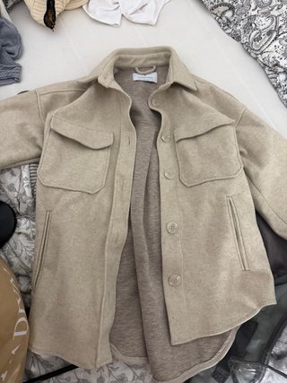 Gabardina larga Stradivarius Talla XS/S