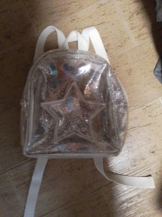 Mochila Infantil Transparente con Estrella