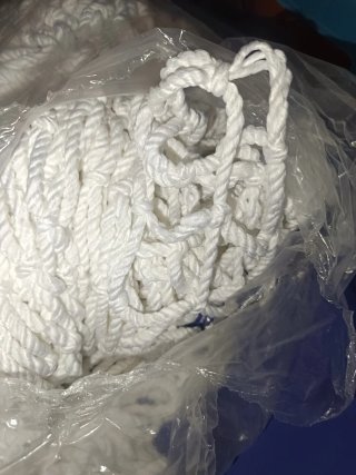Red de seguridad blanca